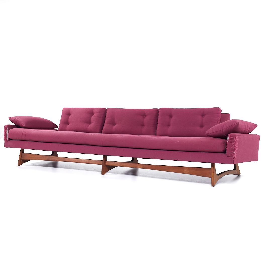 Adrian Pearsall für Craft Associates Langes Gondola-Sofa aus der Mitte des Jahrhunderts (Moderne der Mitte des Jahrhunderts) im Angebot