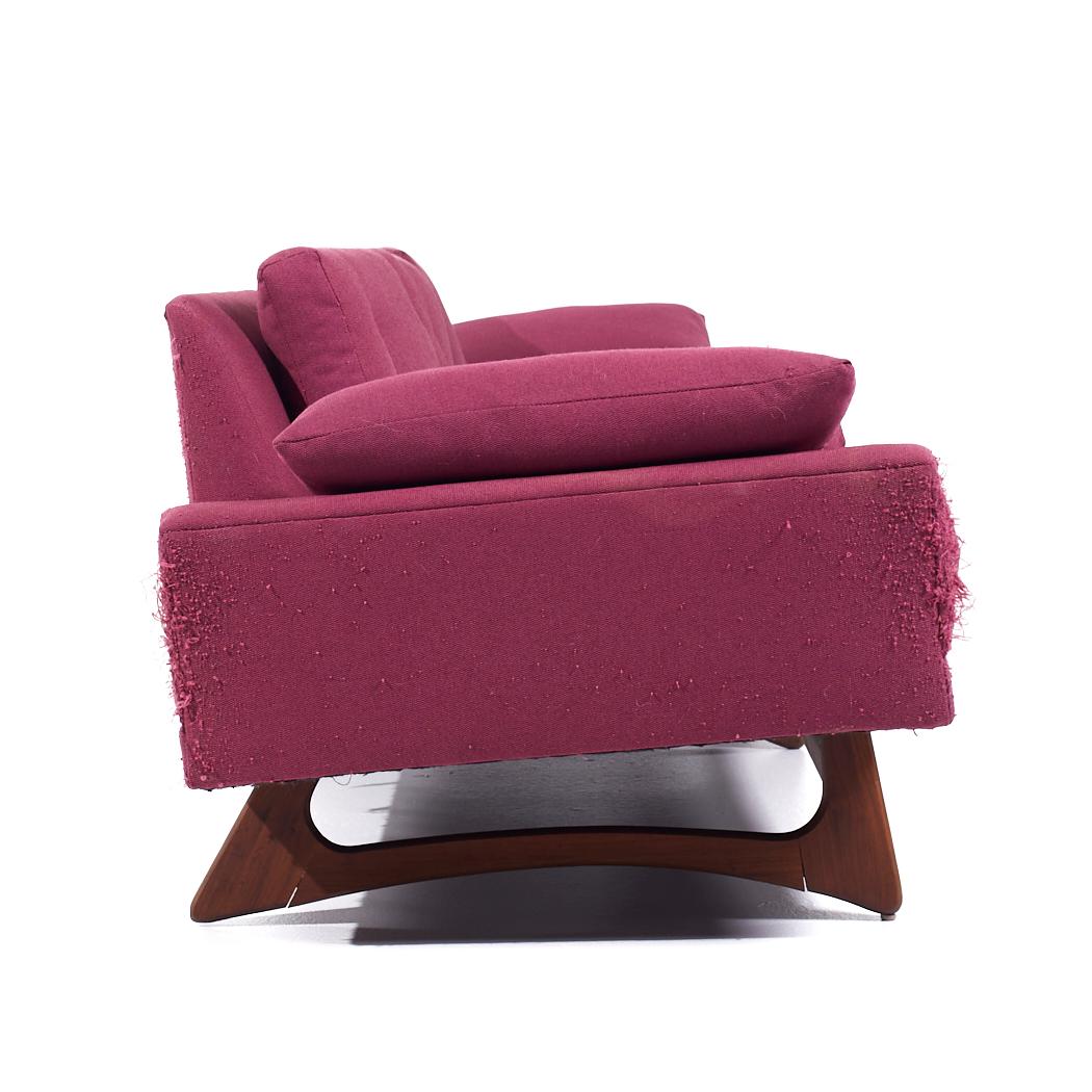 Adrian Pearsall für Craft Associates Langes Gondola-Sofa aus der Mitte des Jahrhunderts (amerikanisch) im Angebot