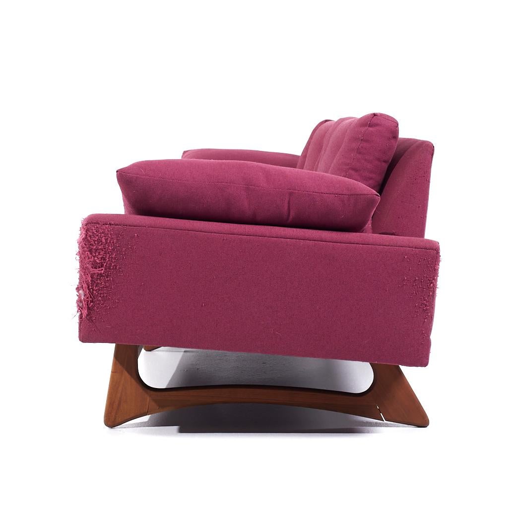 Adrian Pearsall für Craft Associates Langes Gondola-Sofa aus der Mitte des Jahrhunderts (Ende des 20. Jahrhunderts) im Angebot