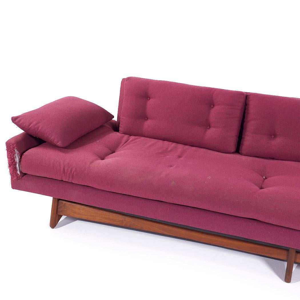 Adrian Pearsall für Craft Associates Langes Gondola-Sofa aus der Mitte des Jahrhunderts (Polster) im Angebot