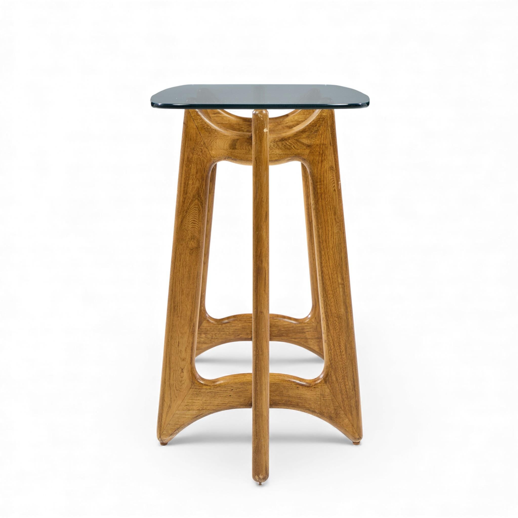 American Adrian Pearsall for Craft Associates Mid Century Sculptural Walnut Console Table For Sale