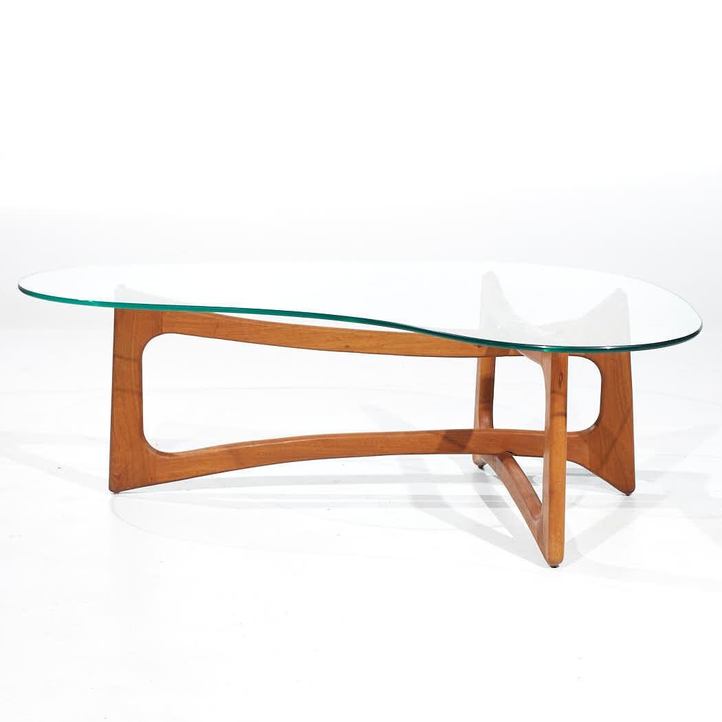 Mid-Century Modern Adrian Pearsall pour Craft Associates Table basse en noyer du milieu du siècle dernier en vente