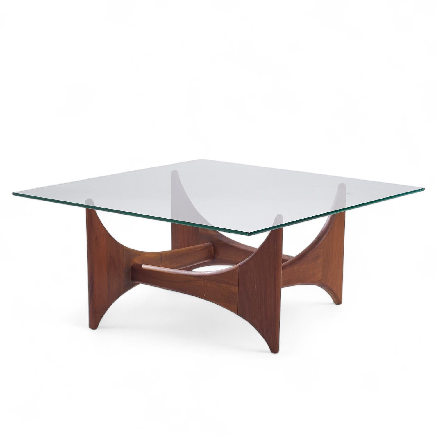 Mid-Century Modern Adrian Pearsall for Craft Associates Mid Century Walnut Coffee Table For Sale