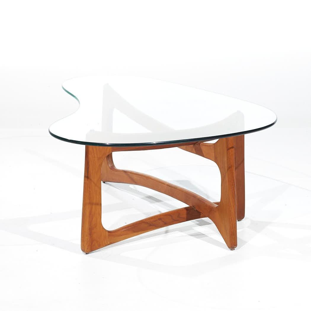 American Adrian Pearsall for Craft Associates Mid Century Walnut Coffee Table For Sale