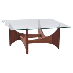 Adrian Pearsall for Craft Associates Mid Century Walnut Coffee Table