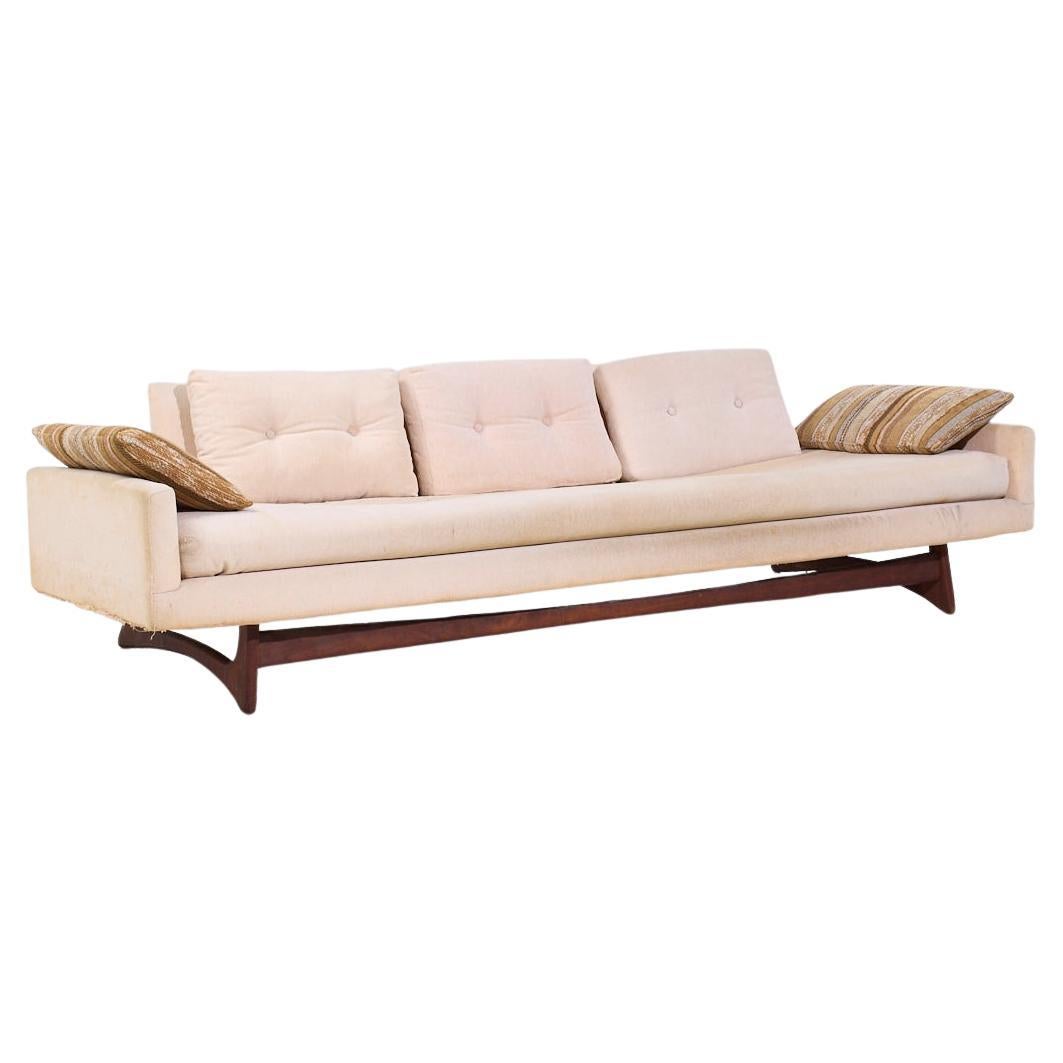 SOLD 05/14/25 Adrian Pearsall for Craft Associates MCM Walnut Gondola Sofa