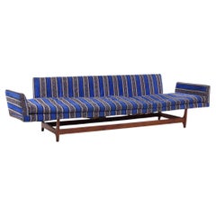 Adrian Pearsall for Craft Associates Mid Century Walnut Gondola Sofa