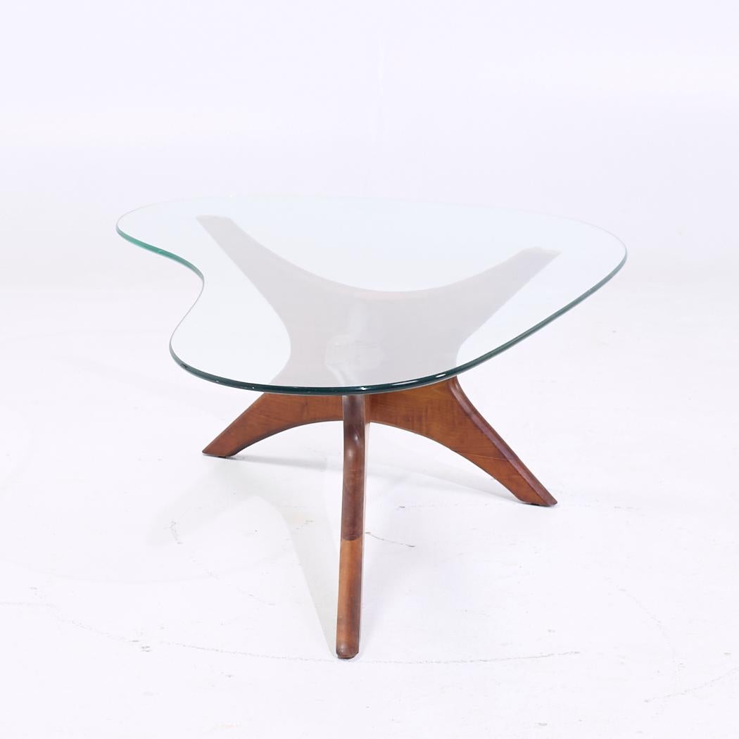 Adrian Pearsall for Craft Associates Mid Century Walnut Jacks Coffee Table en venta 1