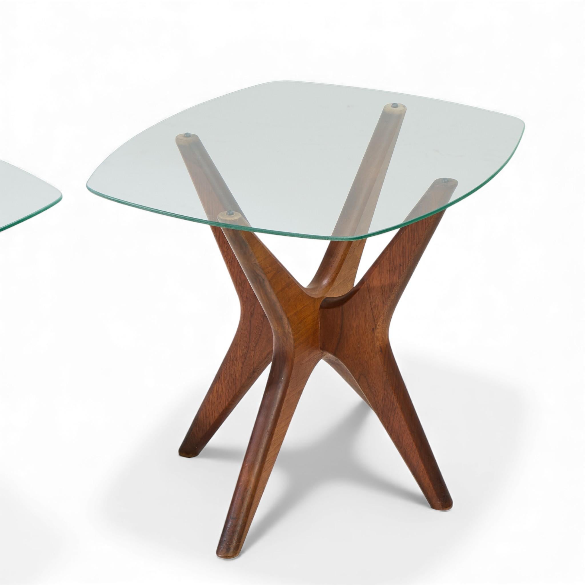Paire de tables d'appoint Jacks du milieu du siècle dernier Adrian Pearsall pour Craft Associates en vente 4
