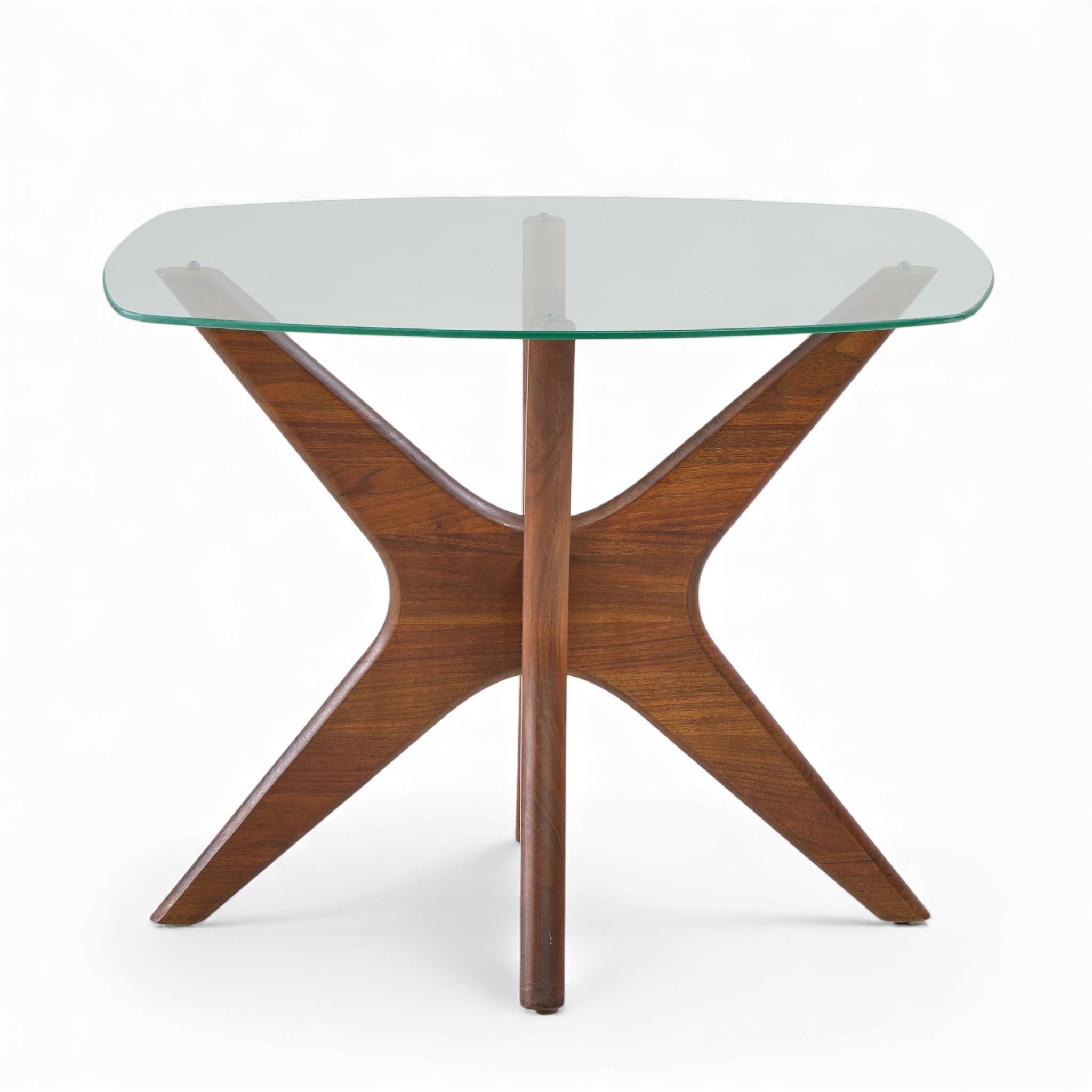20ième siècle Paire de tables d'appoint Jacks du milieu du siècle dernier Adrian Pearsall pour Craft Associates en vente