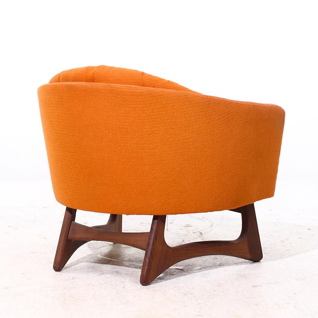 Adrian Pearsall for Craft Associates Mid Century Walnut Lounge Chair finales del siglo XX en venta