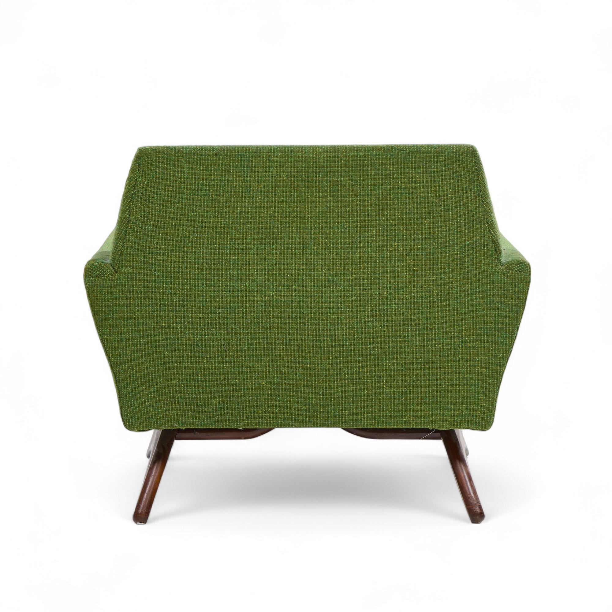 Adrian Pearsall for Craft Associates Mid Century Walnut Lounge Chair (20. Jahrhundert) im Angebot