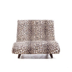 Adrian Pearsall for Craft Associates Mid Century Walnut Wave Chaise