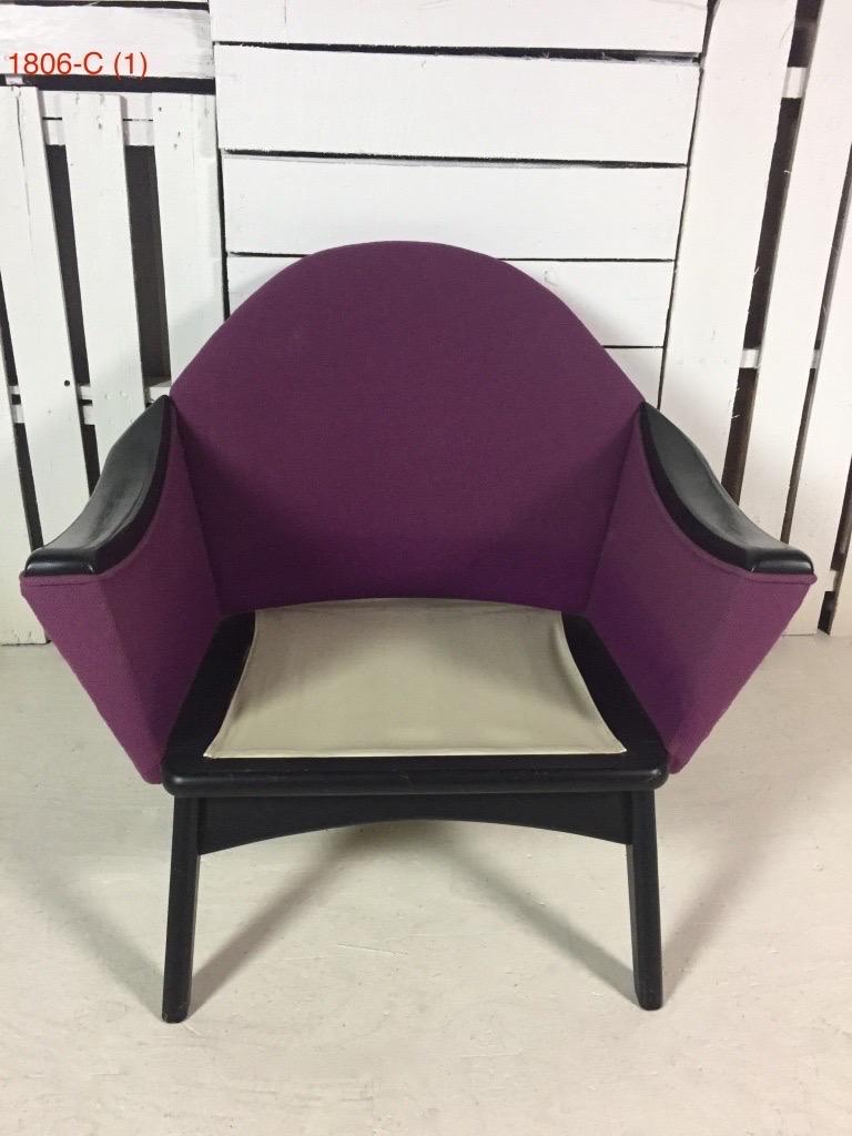 Adrian Pearsall für Craft Associates, Modell #1806-C, Loungesessel aus der Mitte des Jahrhunderts im Angebot 3