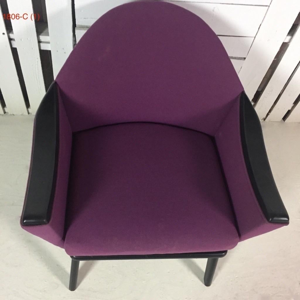 Adrian Pearsall für Craft Associates, Modell #1806-C, Loungesessel aus der Mitte des Jahrhunderts (amerikanisch) im Angebot