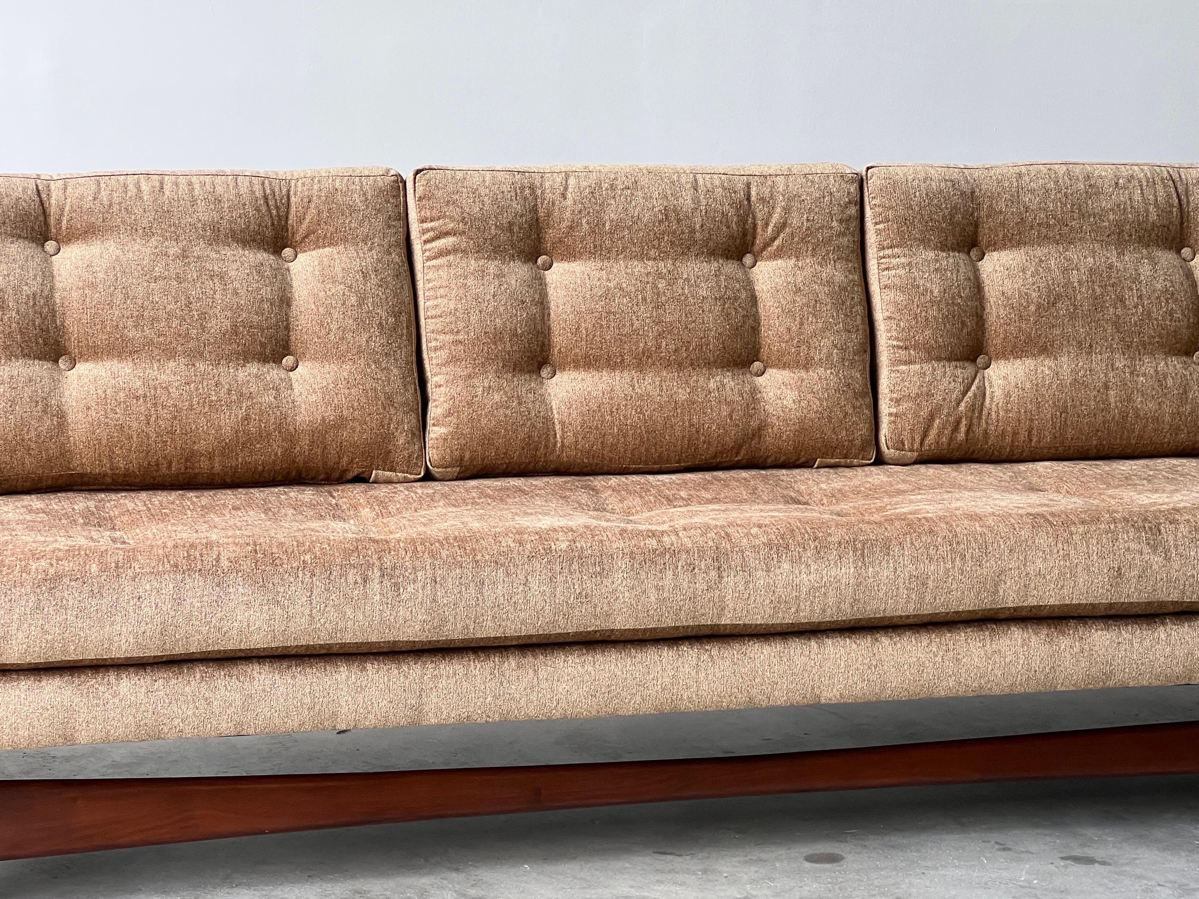 Mid-Century Modern Adrian Pearsall for Craft Associates Model 2408-S Sofa