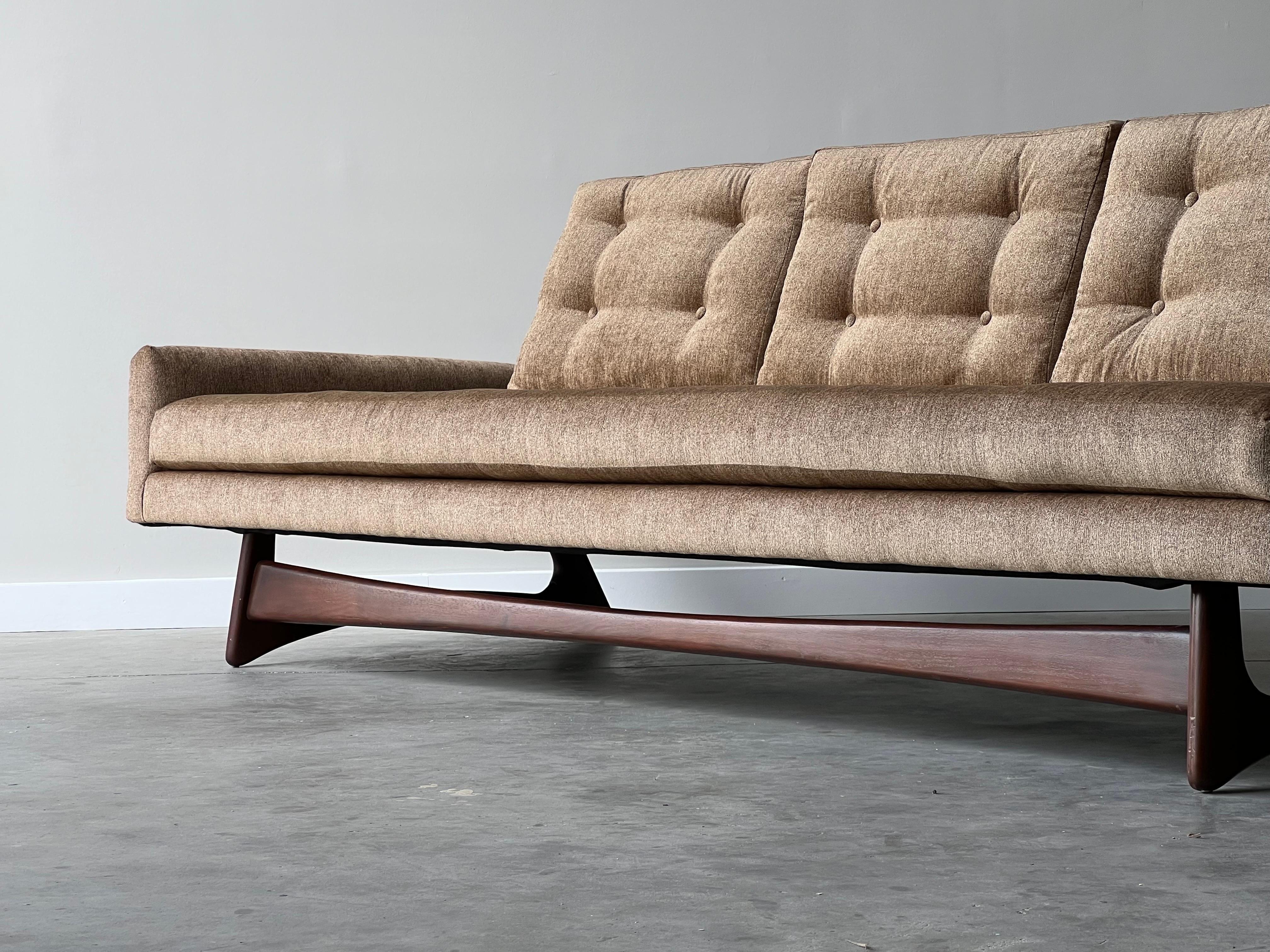 Mid-20th Century Adrian Pearsall for Craft Associates Model 2408-S Sofa