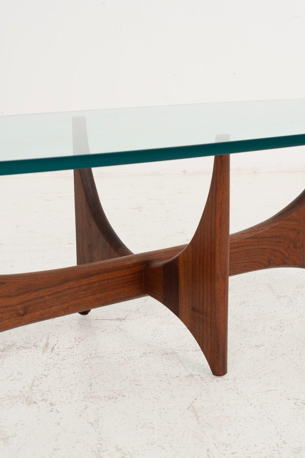 Adrian Pearsall for Craft Associates Oiled Walnut Coffee Table 1965 For Sale 4