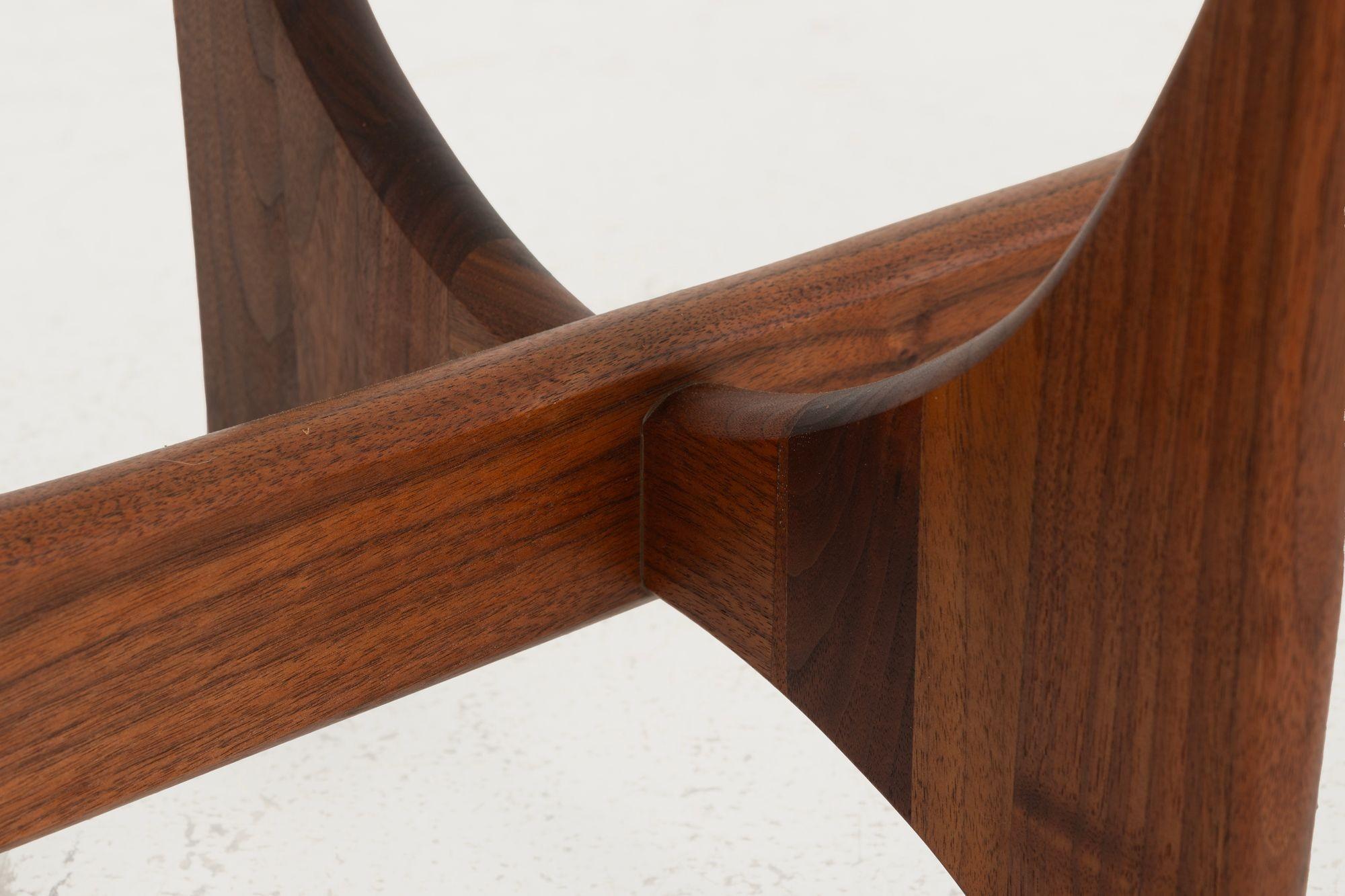 Adrian Pearsall for Craft Associates Oiled Walnut Coffee Table 1965 For Sale 5