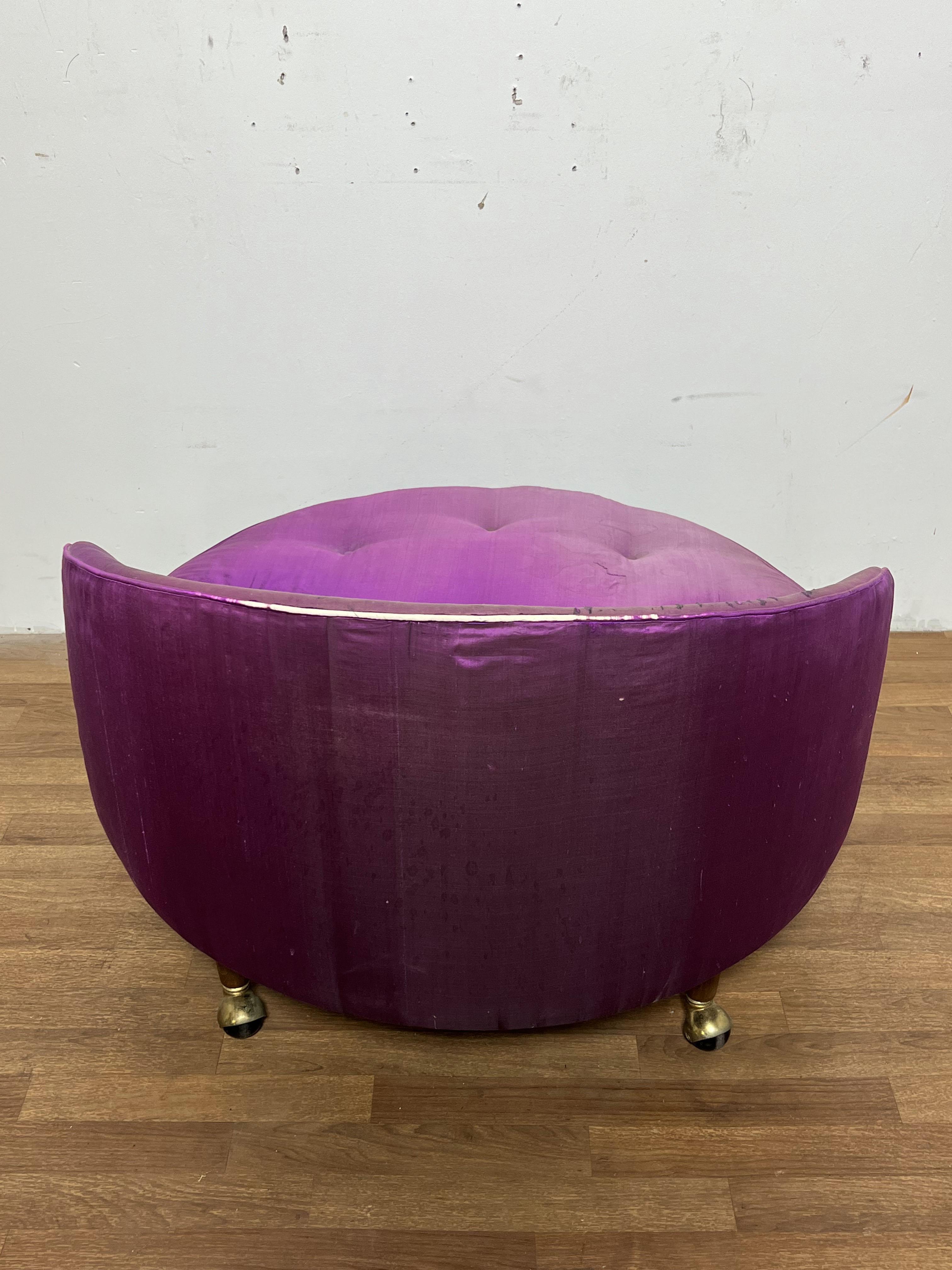 Milieu du XXe siècle Adrian Pearsall pour Craft Associates Chaise longue havane surdimensionnée Circa 1960s en vente
