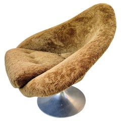 Adrian Pearsall for Craft Associates rotating triangle Lounge Chair