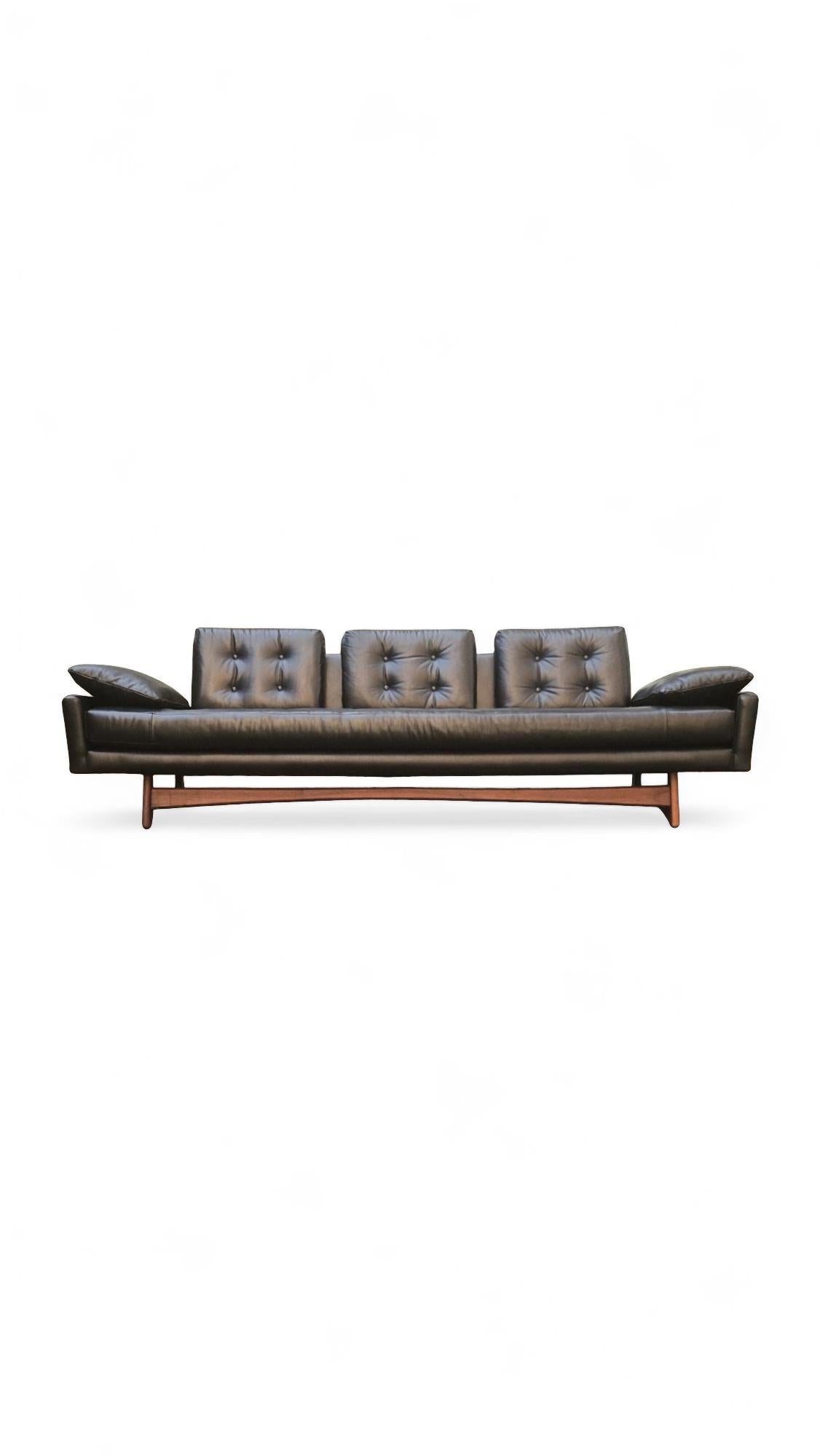 Adrian Pearsall for Craft Associates Sculpted Gondola Sofa 