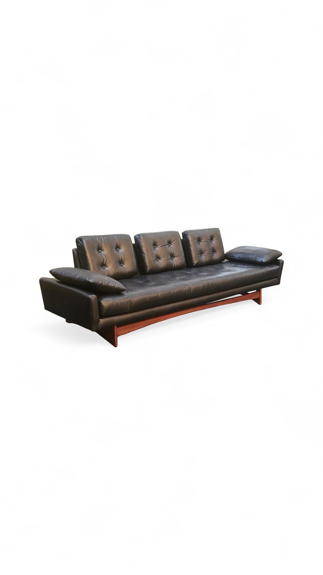 Mid-Century Modern Adrian Pearsall for Craft Associates Sculpted Gondola Sofa For Sale