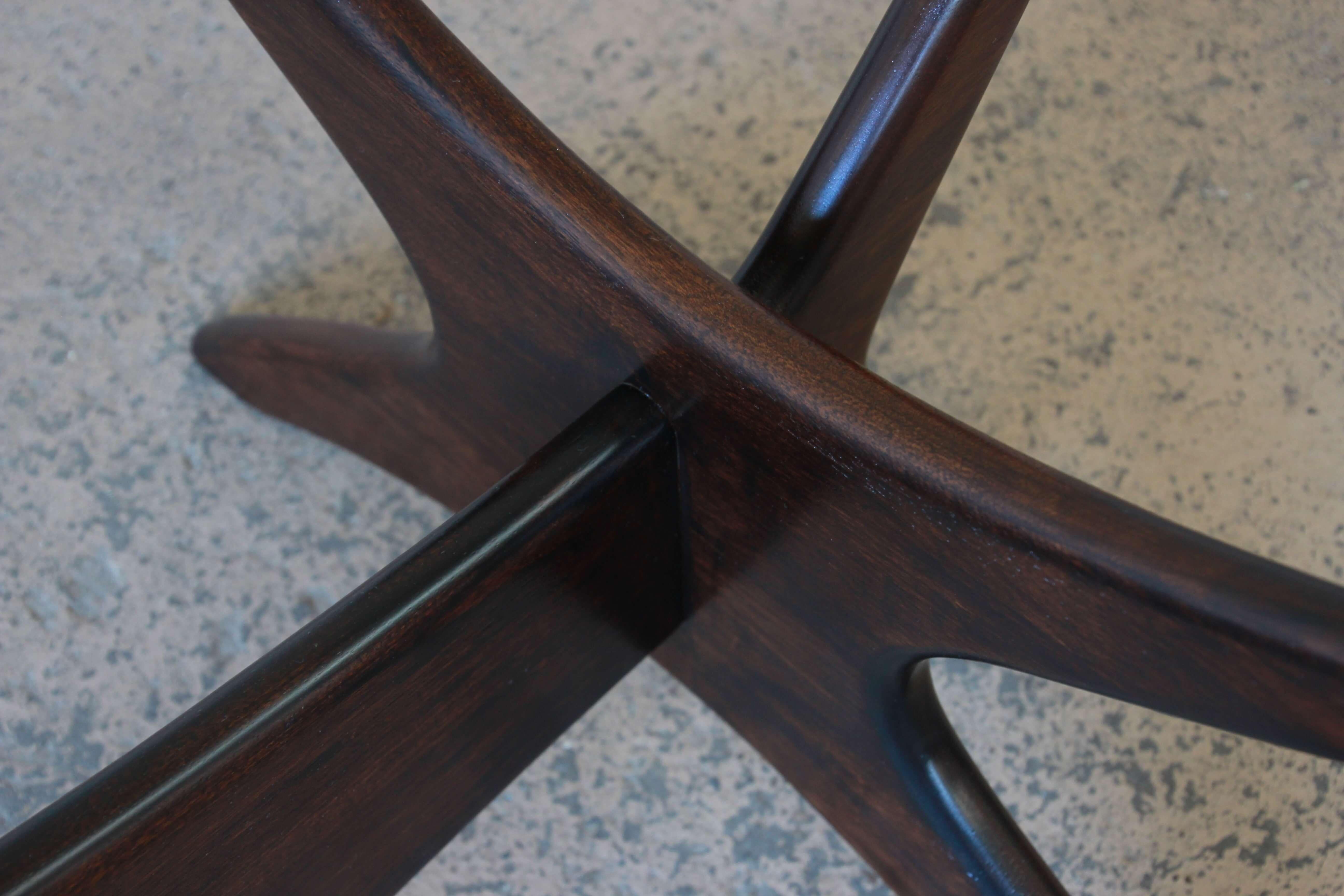 Adrian Pearsall for Craft Associates Sculpted Walnut Coffee Table 1