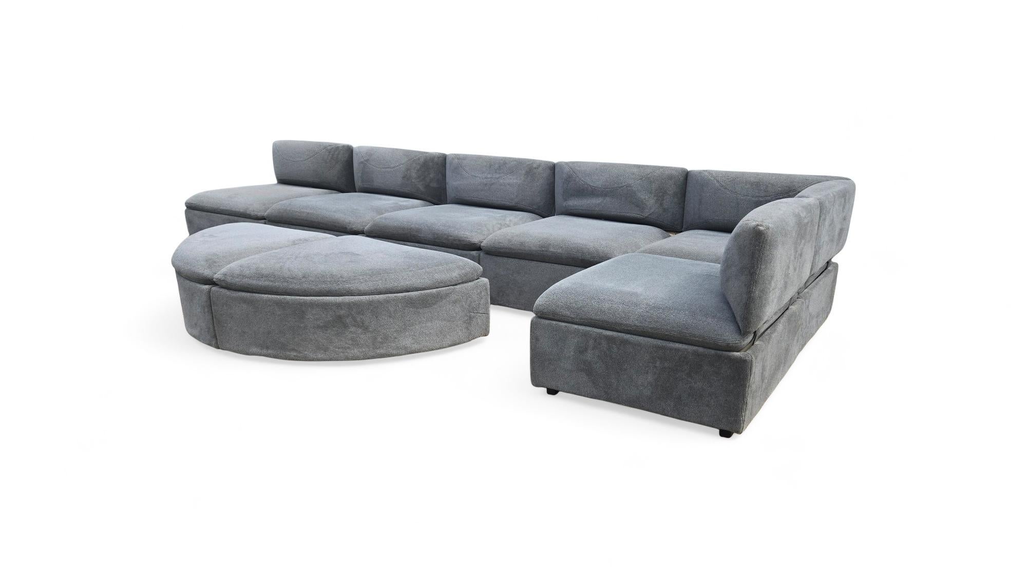 Adrian Pearsall pour Craft Associates Canapé sectionnel en vente 4