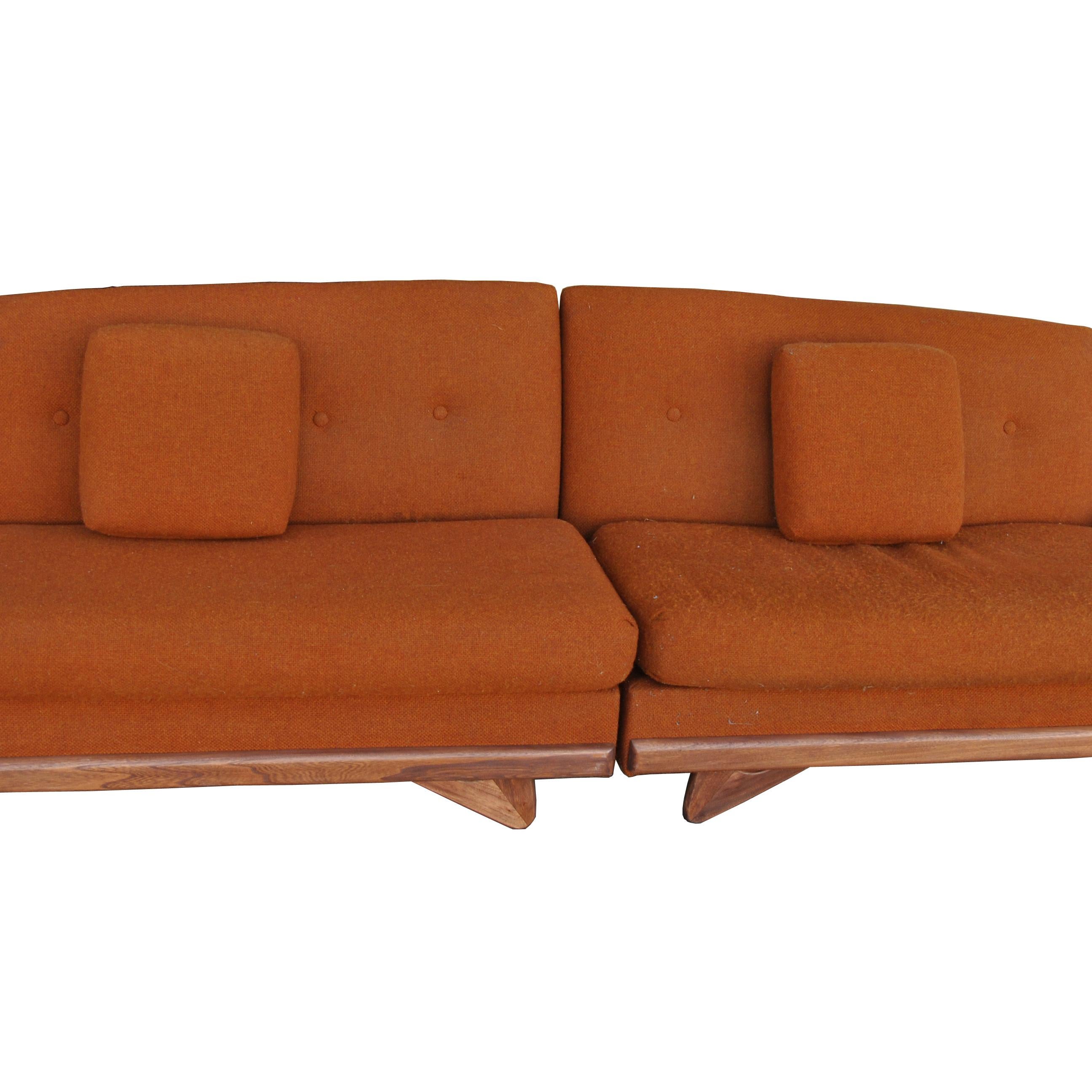 Adrian Pearsall For Craft Associates Sectional Sofa  In Good Condition For Sale In Pasadena, TX