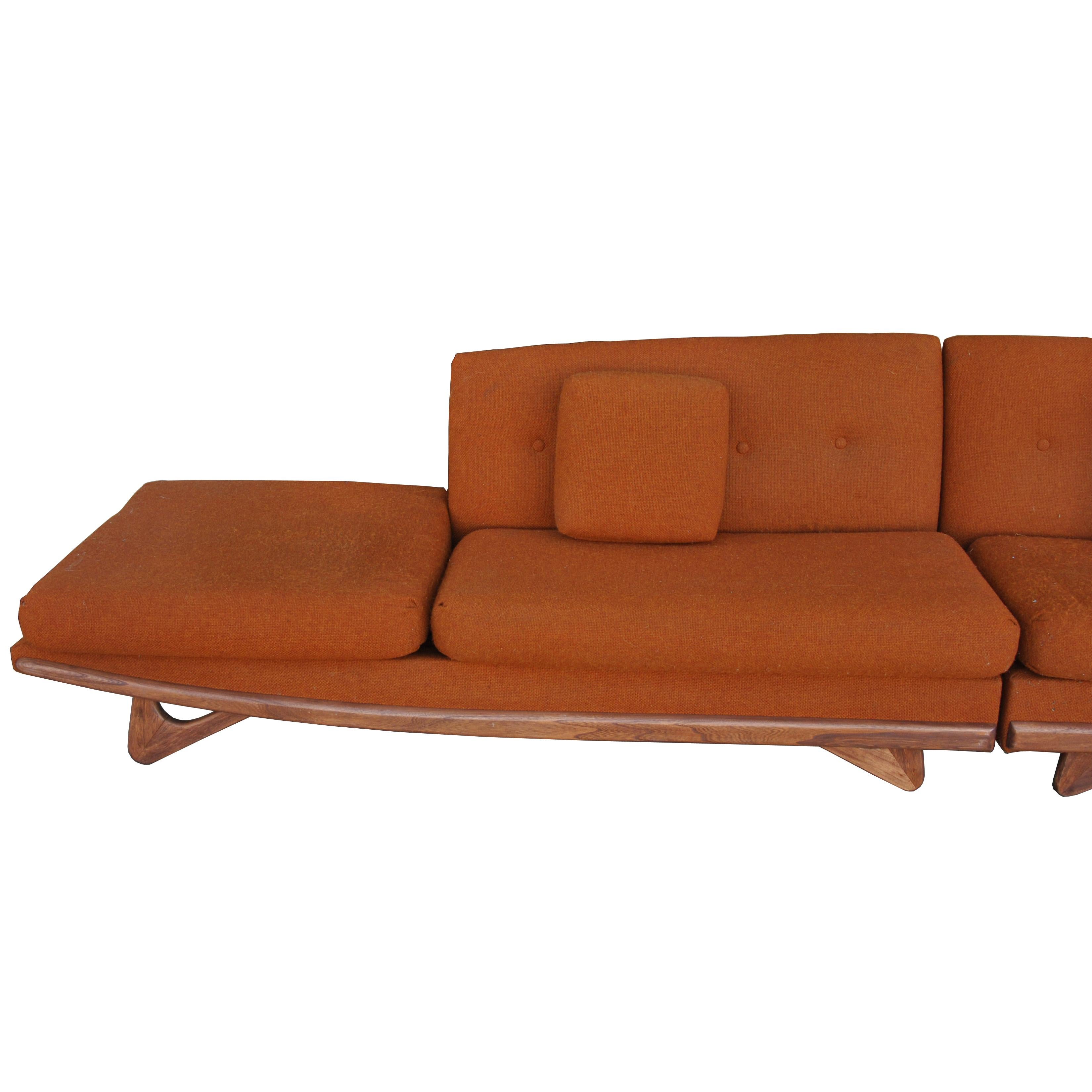 Mid-20th Century Adrian Pearsall For Craft Associates Sectional Sofa  For Sale