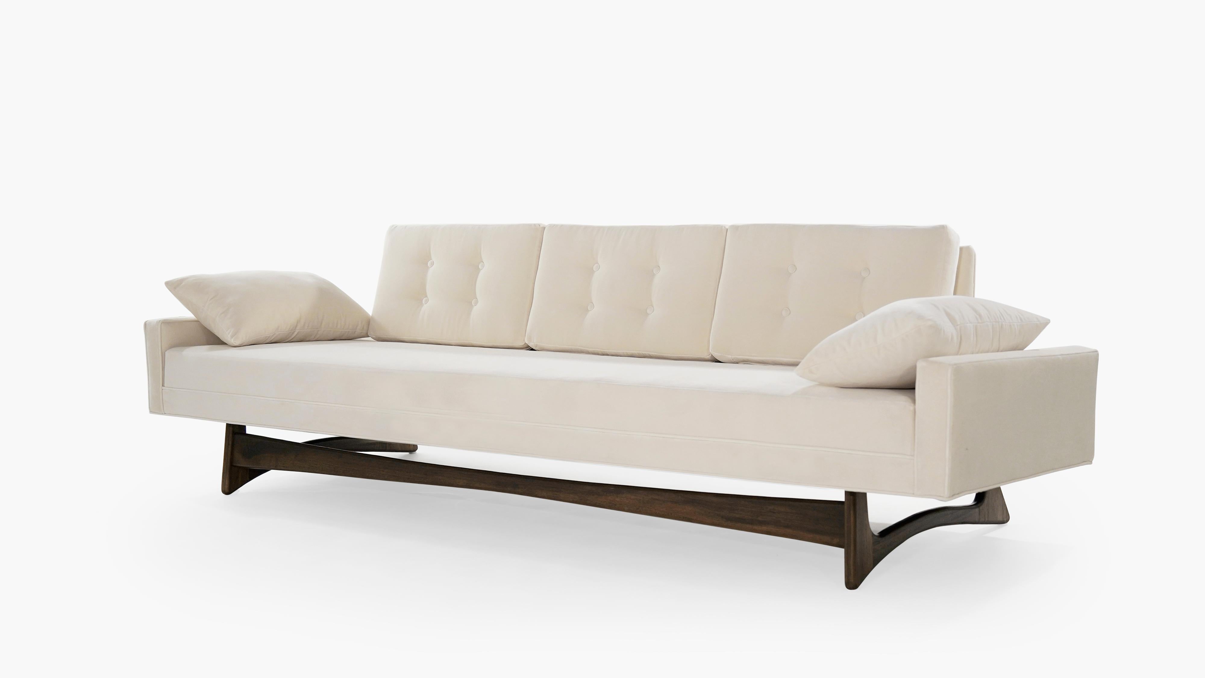Mid-Century Modern Adrian Pearsall for Craft Associates Gondola Sofa, Model 2408