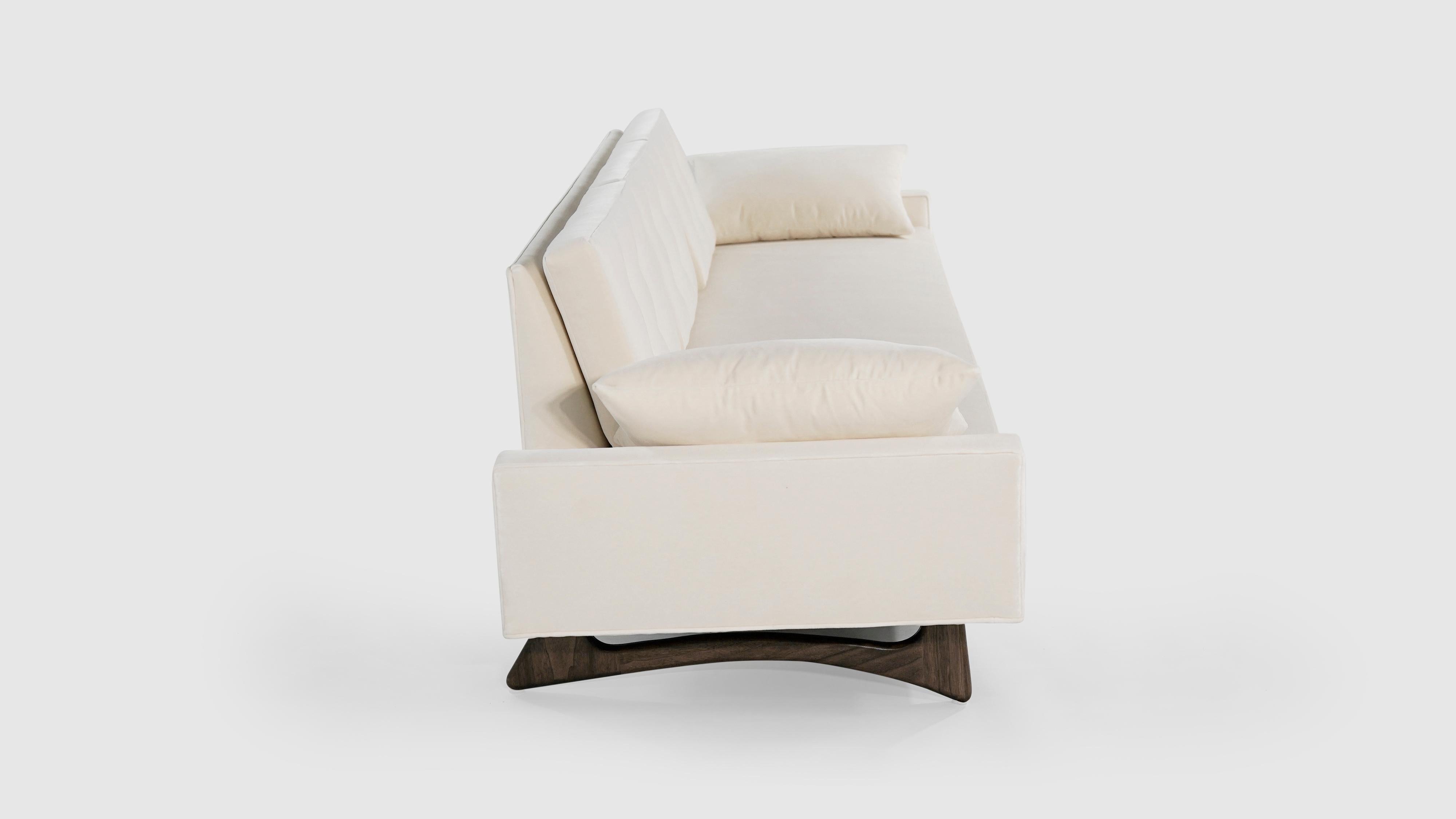 American Adrian Pearsall for Craft Associates Gondola Sofa, Model 2408