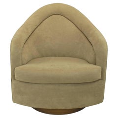 Adrian Pearsall pour Craft Associates Chaise longue pivotante et inclinable