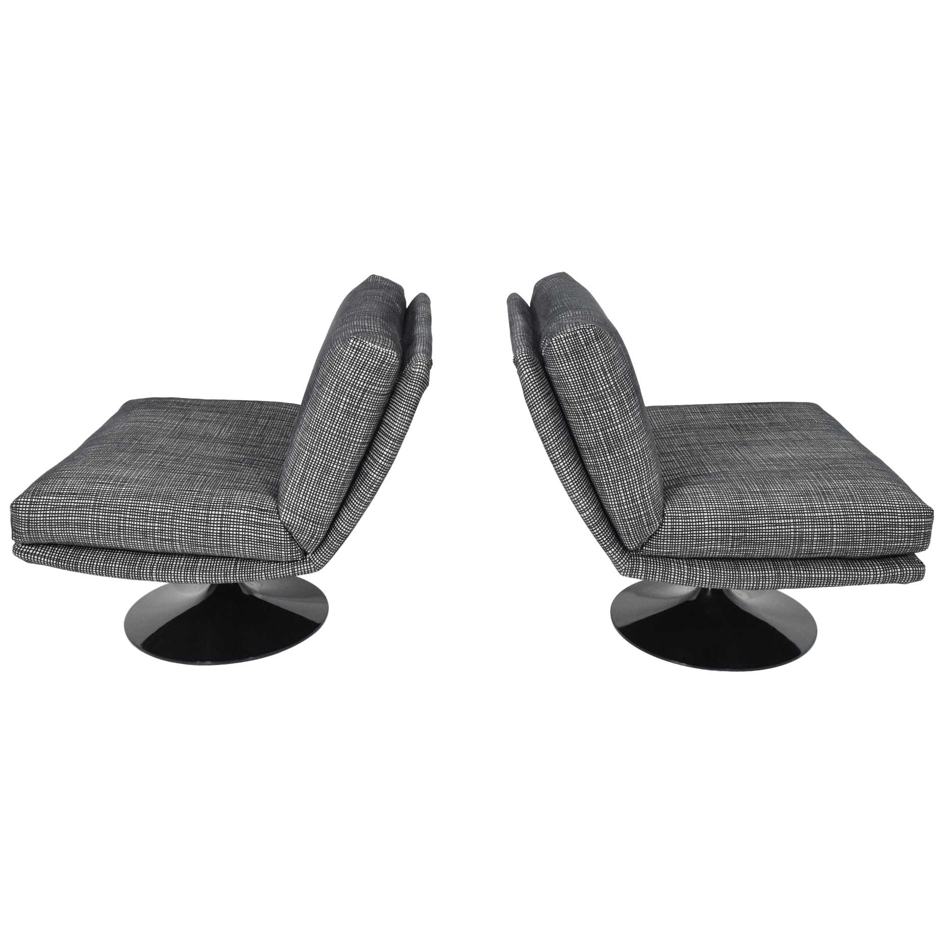 Adrian Pearsall for Craft Associates Swivel Chairs