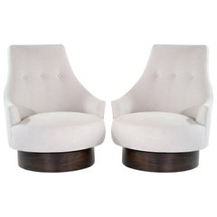 Adrian Pearsall for Craft Associates Swivel Chairs