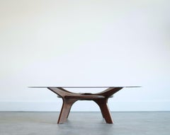 Adrian Pearsall for Craft Associates Walnut Coffee Table, C. 1950s