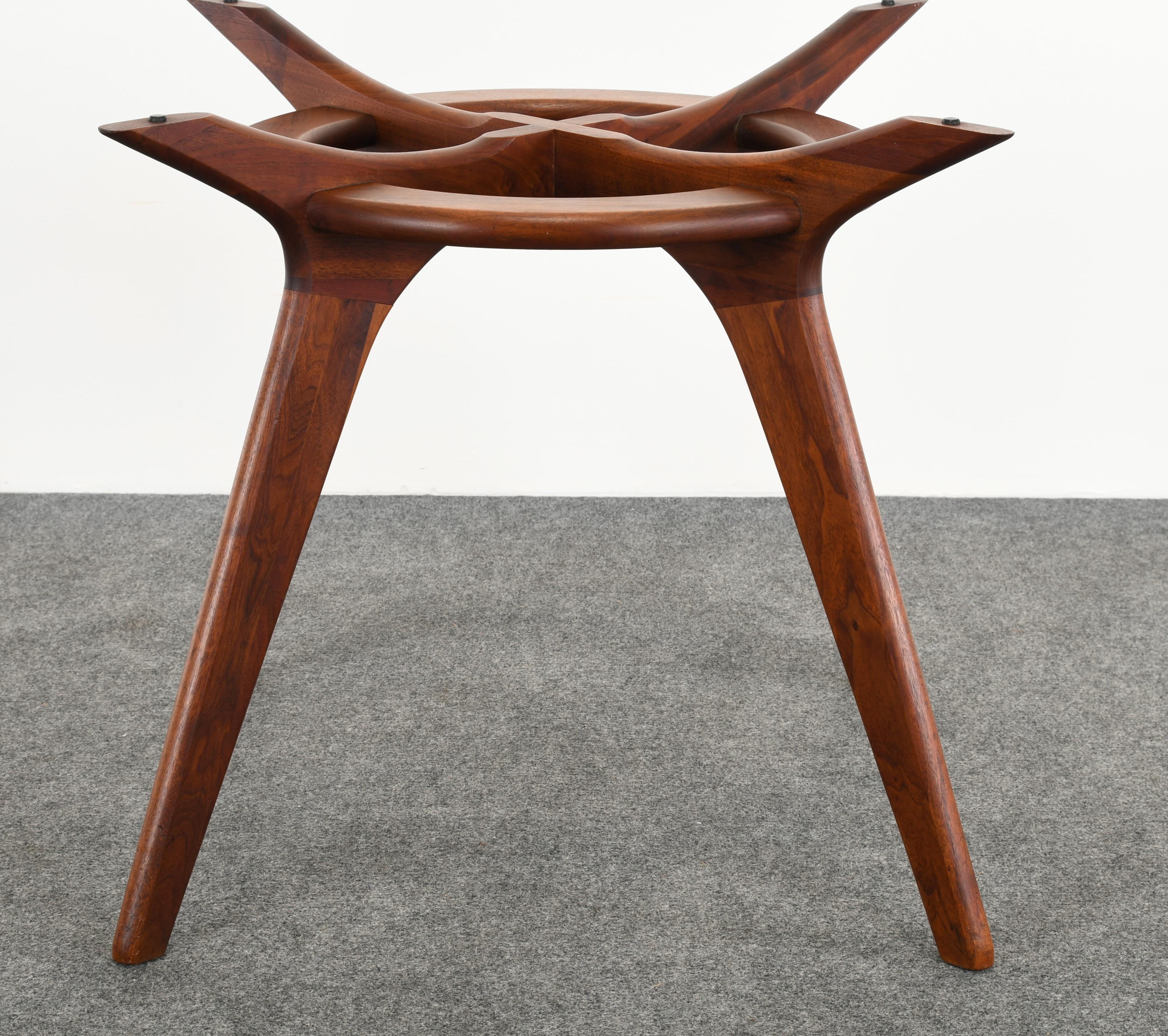 Adrian Pearsall for Craft Associates Walnut Dining Table, 1960s 2