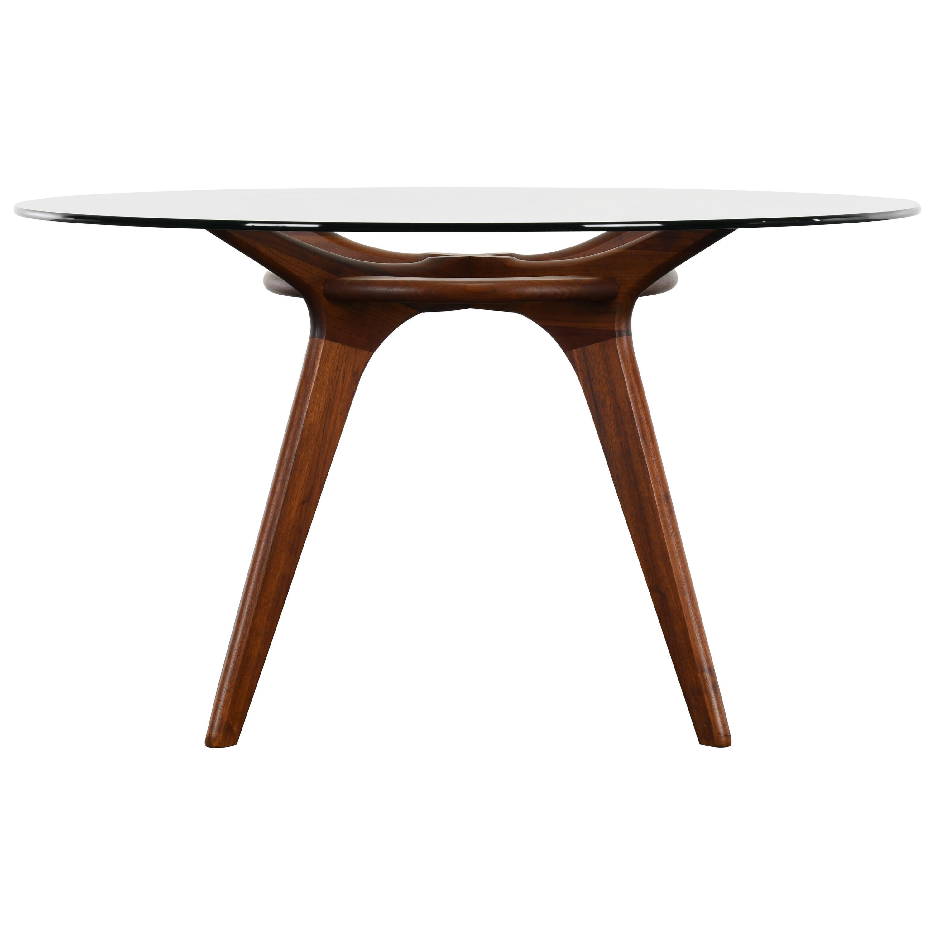 Adrian Pearsall for Craft Associates Walnut Dining Table, 1960s