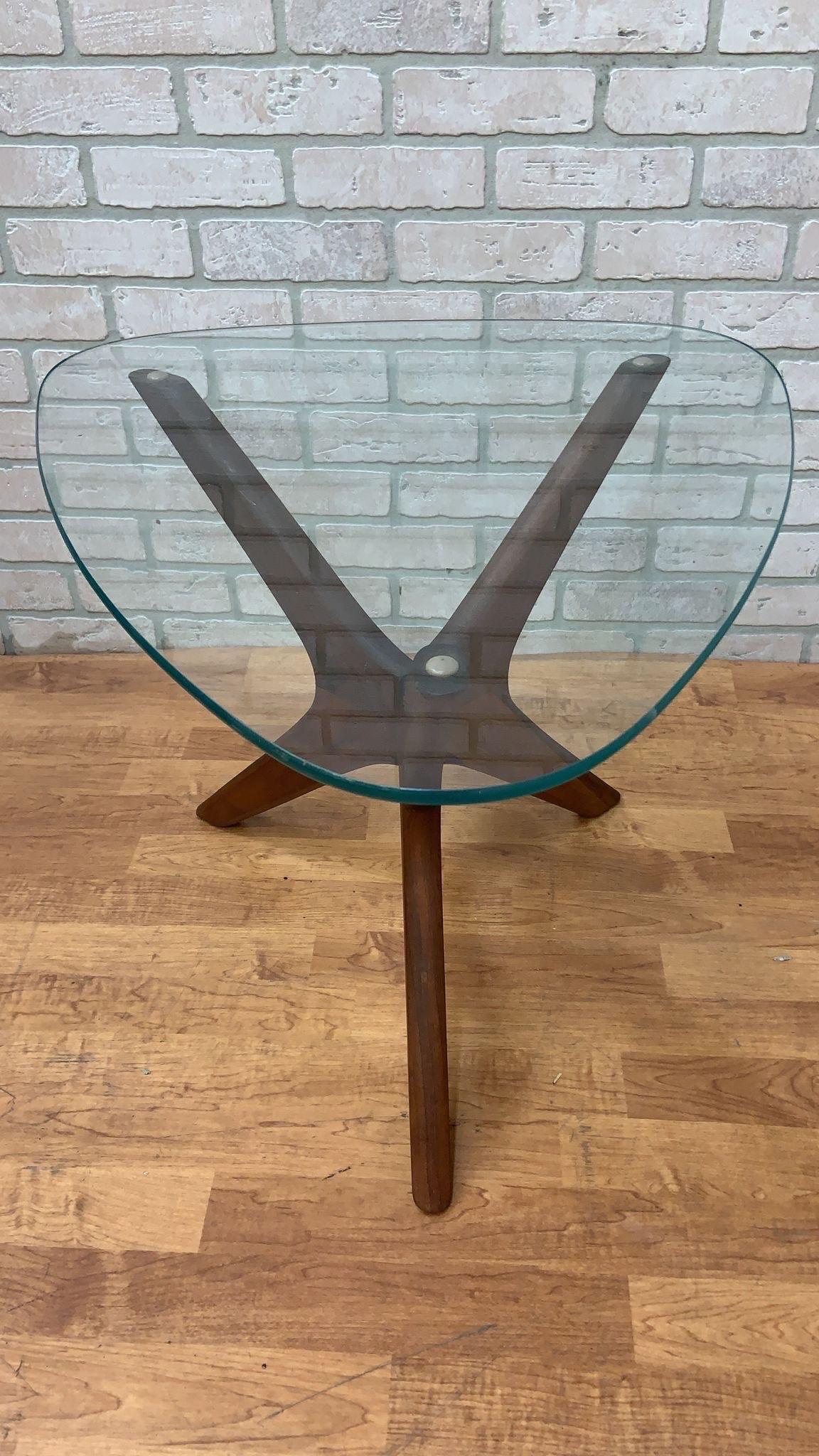 Mid-Century Modern Mid Century Modern Adrian Pearsall Jacks Side Table For Sale