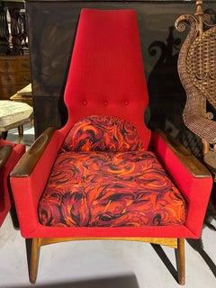 Adrian Pearsall pour Kroehler MFG Co Canapé et deux fauteuils