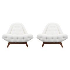 Adrian Pearsall 'Gondola' Button-Tufted Chairs for Craft Associates