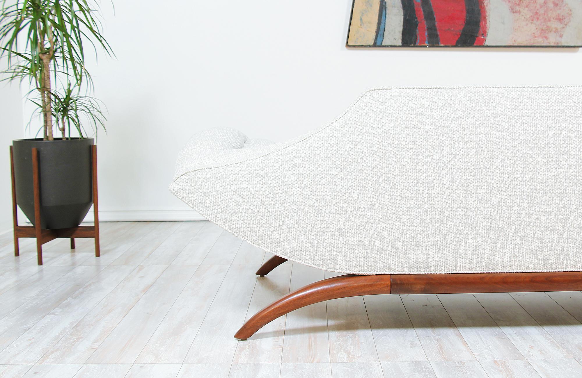 Adrian Pearsall `Gondola` Button-Tufted Sofa for Craft Associates 6
