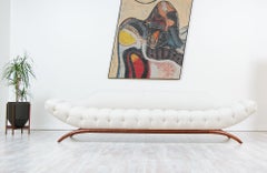 Adrian Pearsall `Gondola` Button-Tufted Sofa for Craft Associates
