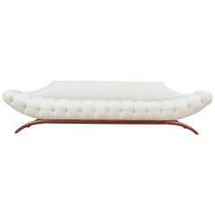 Adrian Pearsall `Gondola` Button-Tufted Sofa for Craft Associates