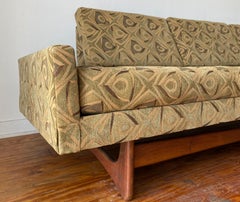 Adrian Pearsall Gondola Green Print Sofa