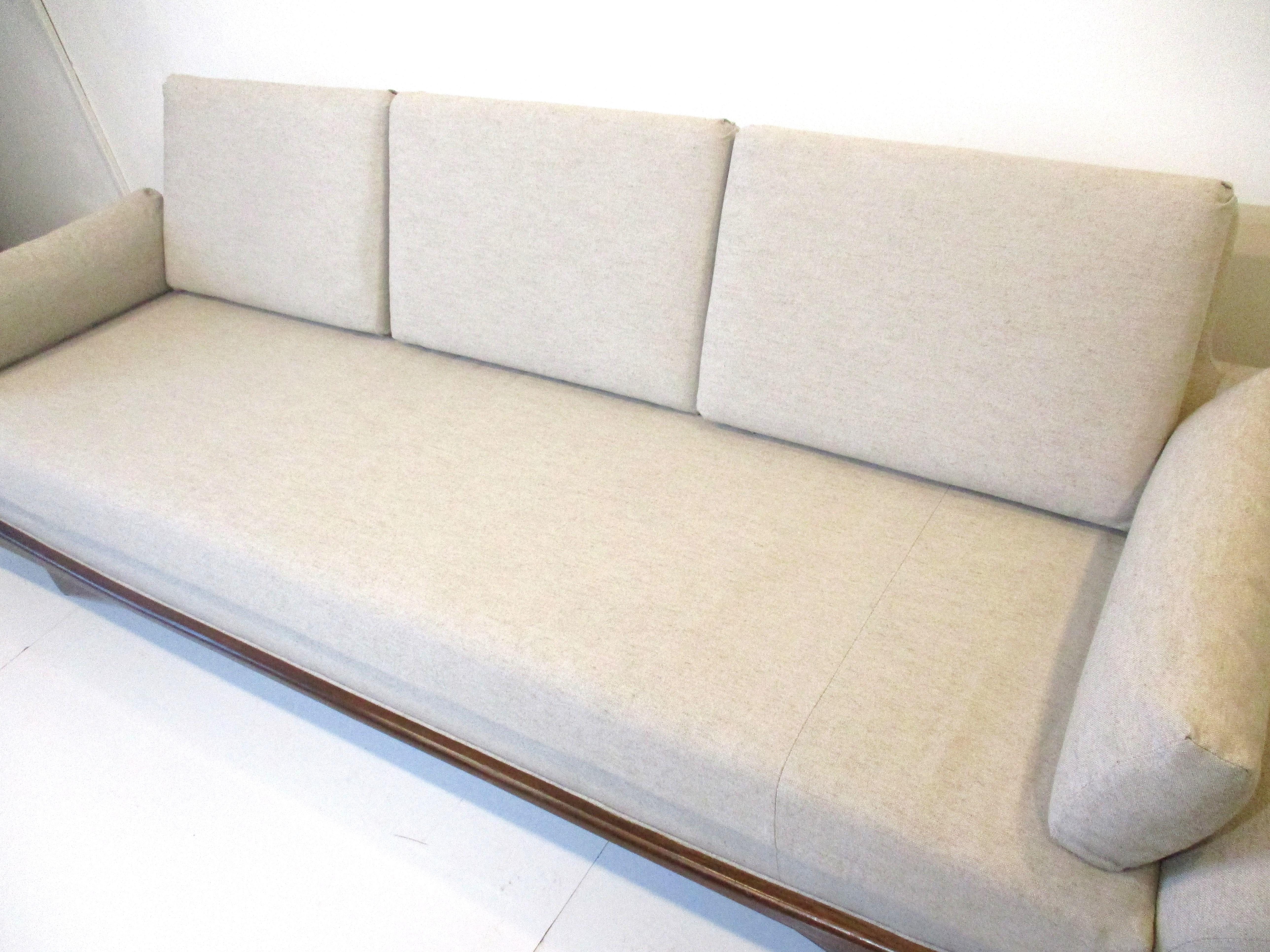Adrian Pearsall Gondola Mid Century Sofa for Craft Associates  3