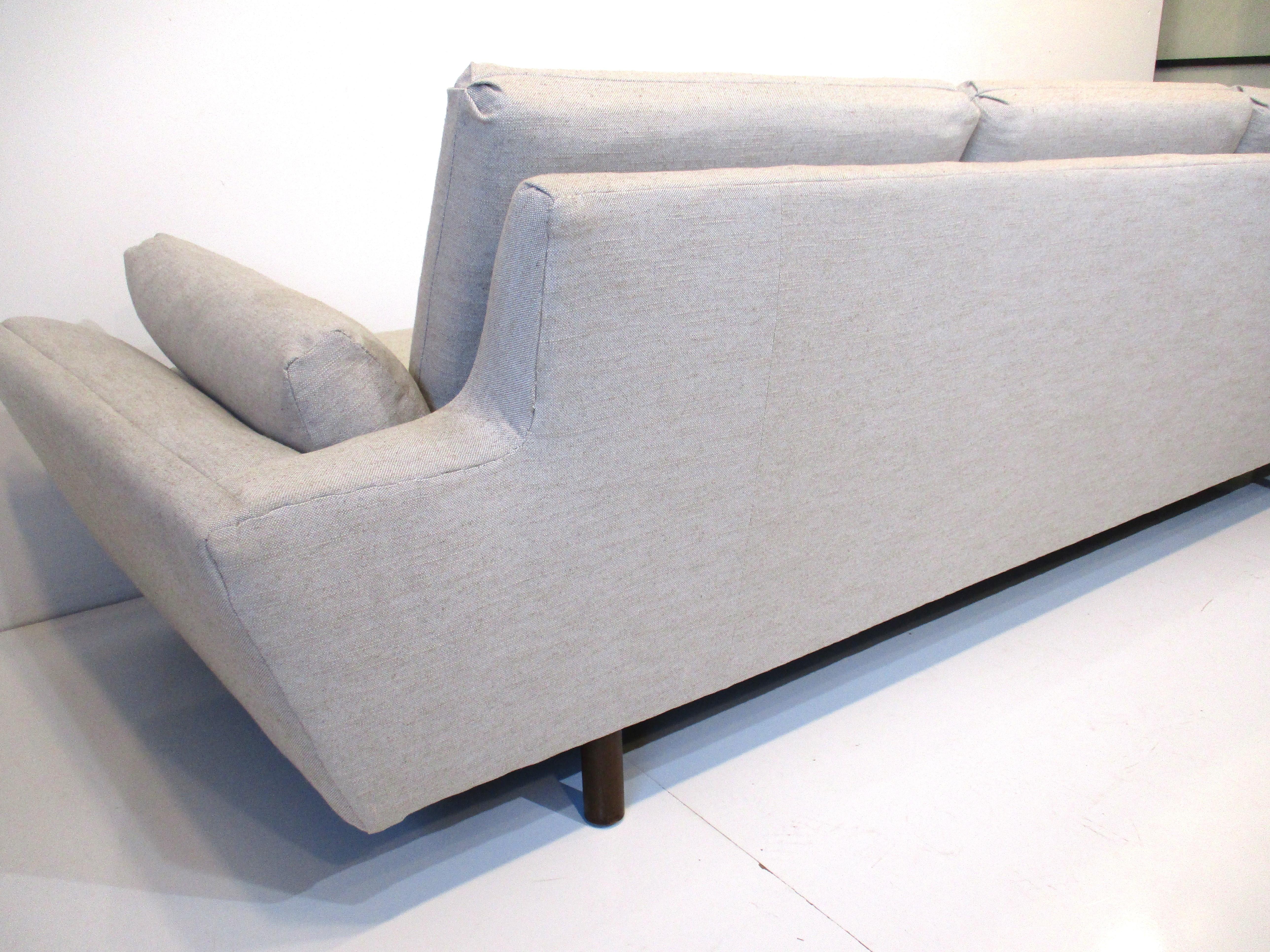 Adrian Pearsall Gondola Mid Century Sofa for Craft Associates  1