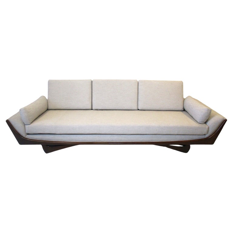 Adrian Pearsall Gondola Mid Century Sofa for Craft Associates For Sale at  1stDibs