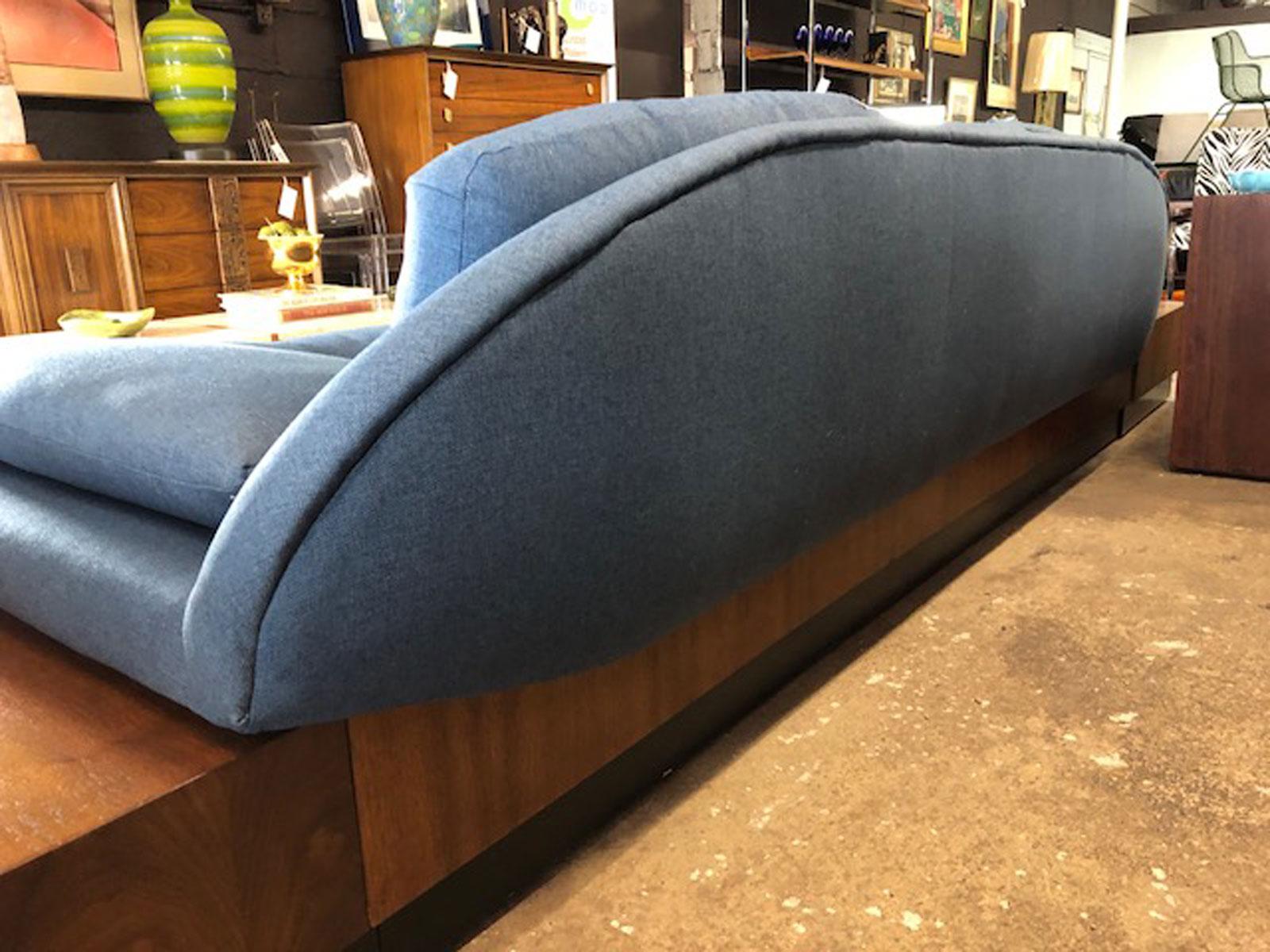 Mid-20th Century Adrian Pearsall Gondola Sofa For Sale
